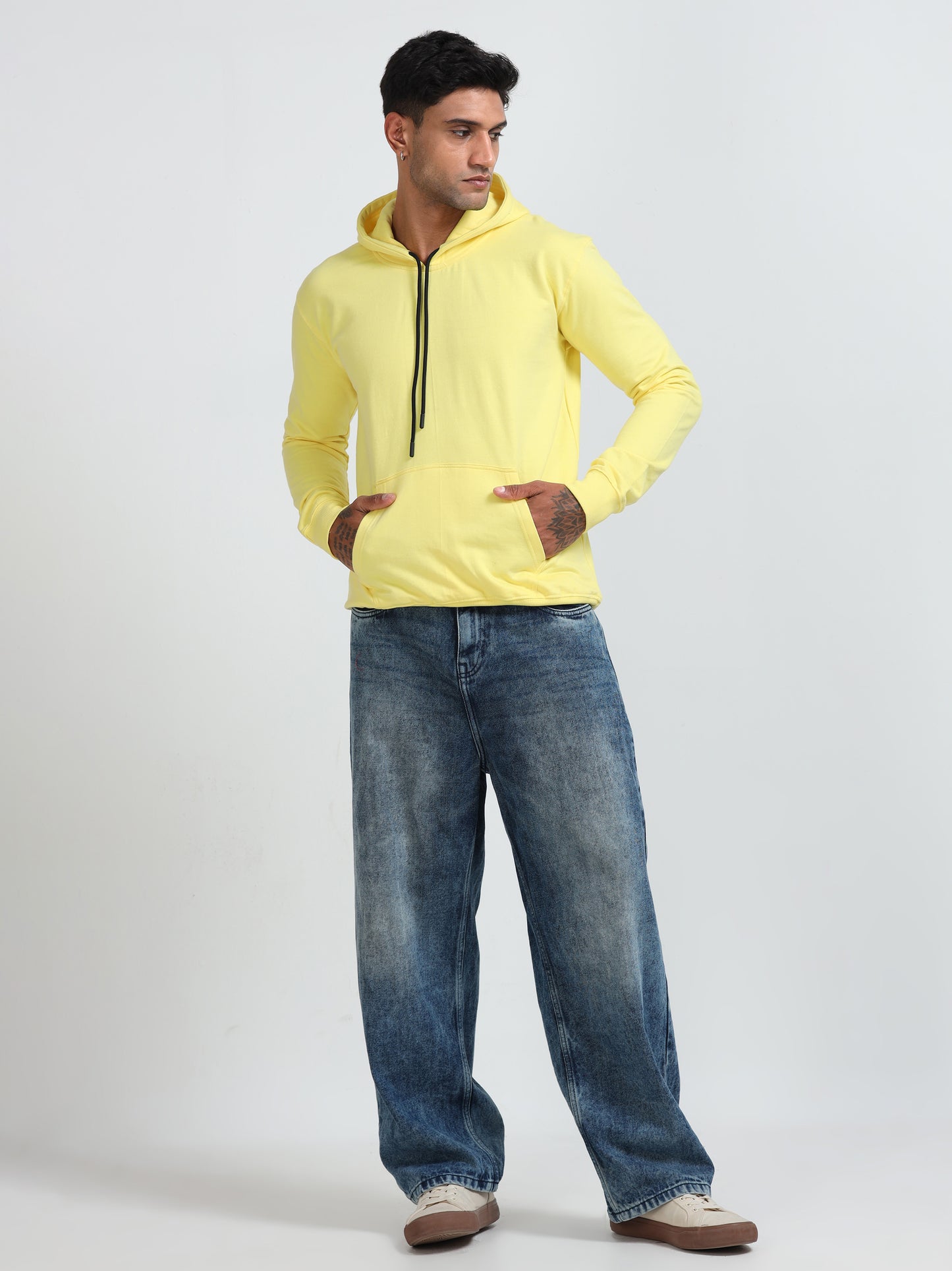 Atmos Hoodie - Light Yellow