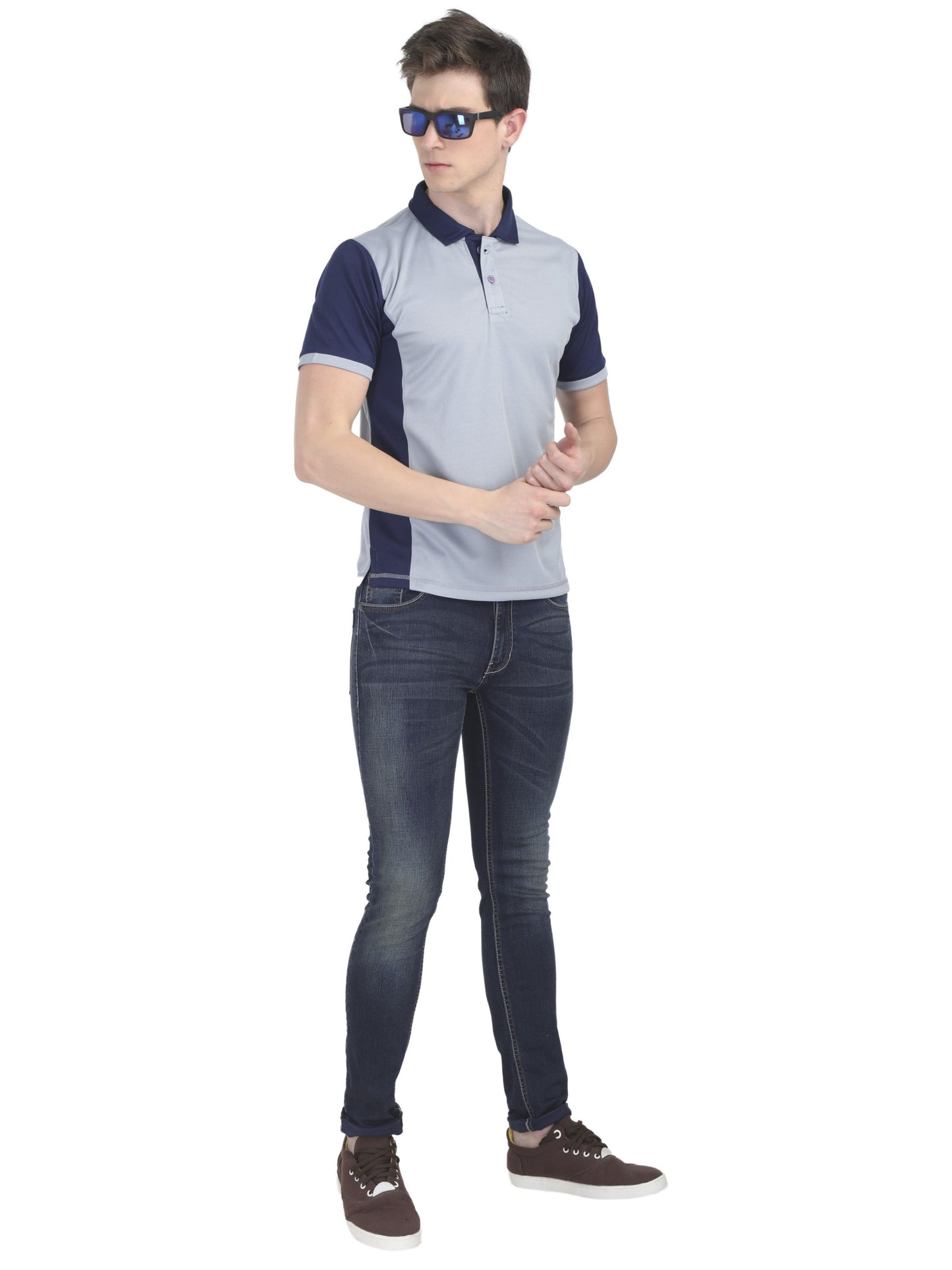 Home Jersey - Grey with Navy