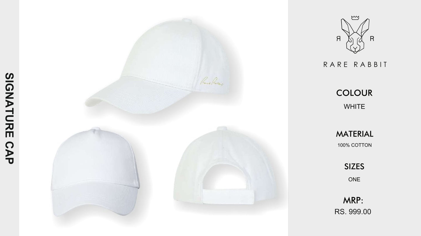 Signature Cap - White