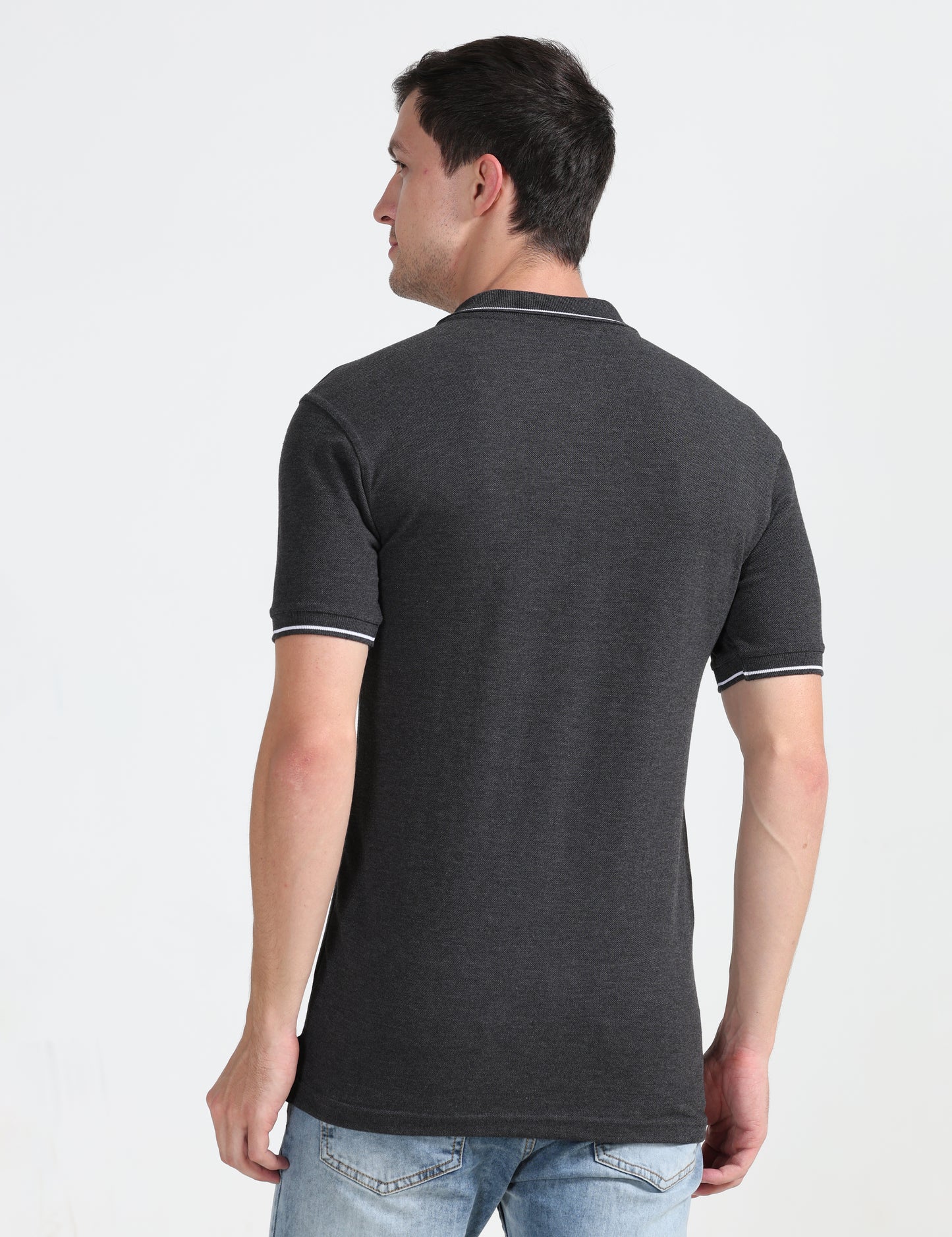 Signature Polo - Grey Melange