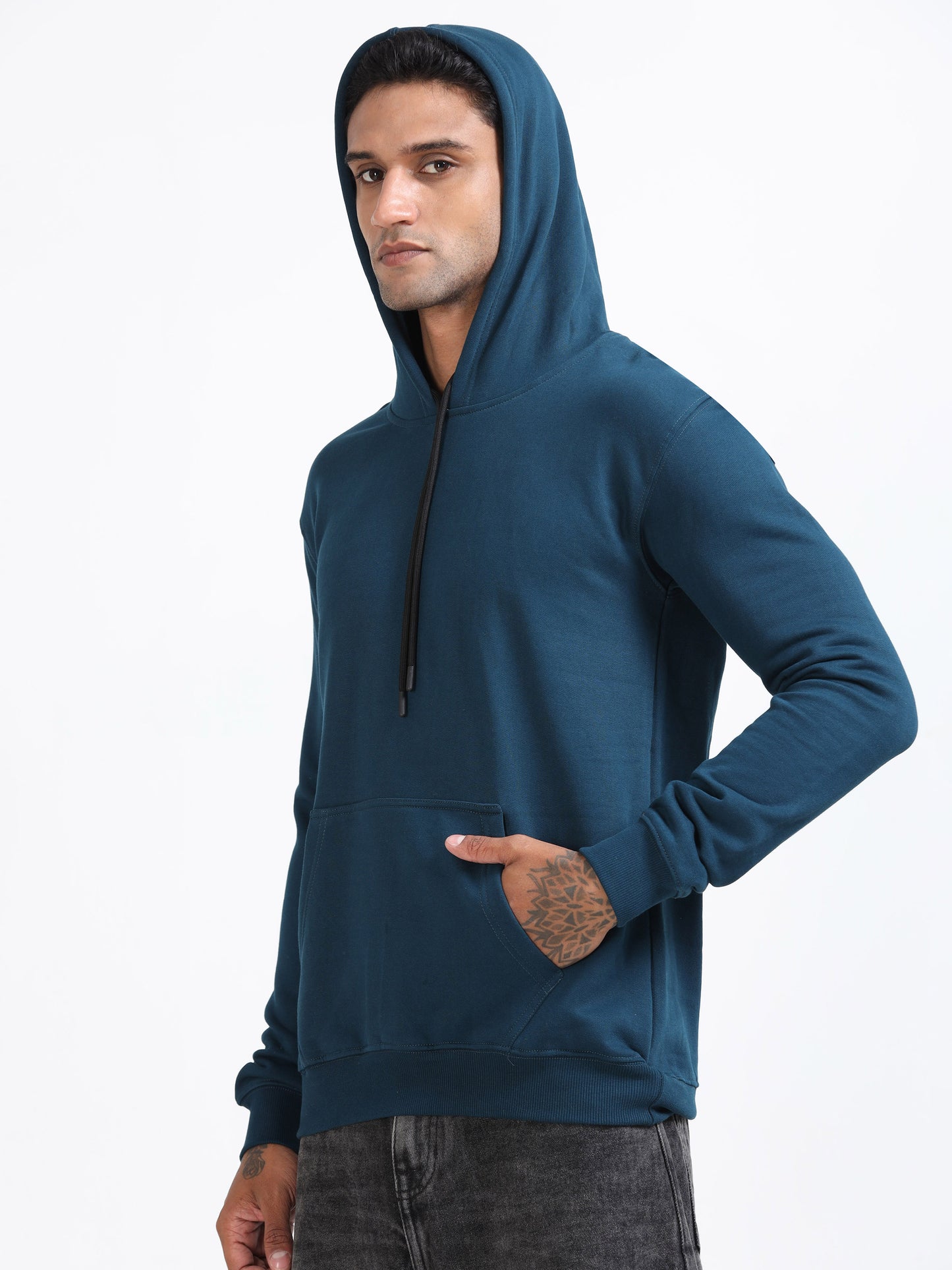 Atmos  Hoodie - Petrol Blue