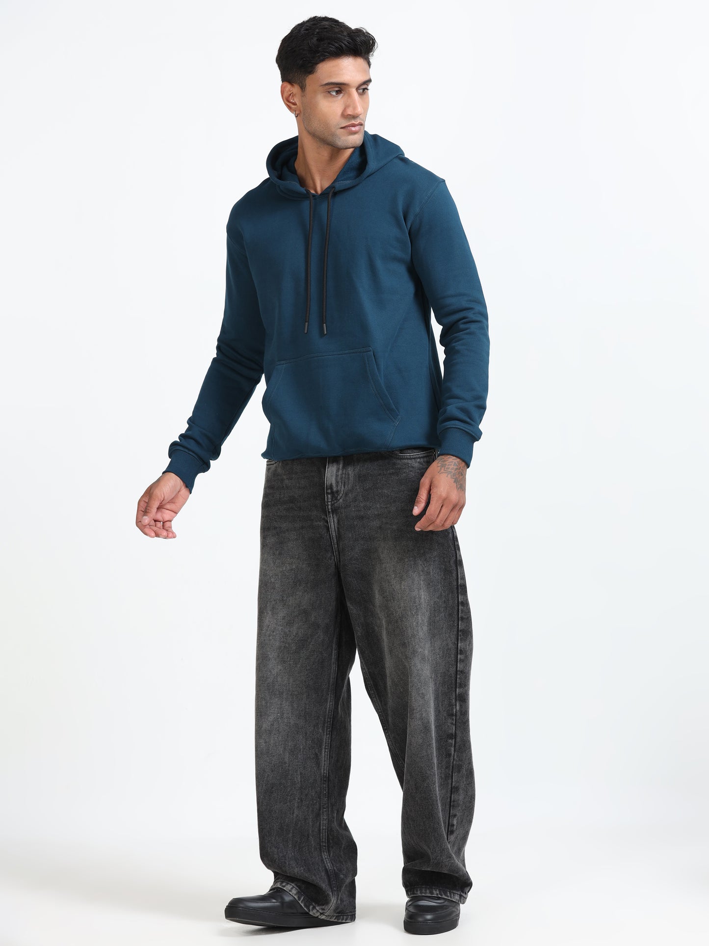 Atmos  Hoodie - Petrol Blue