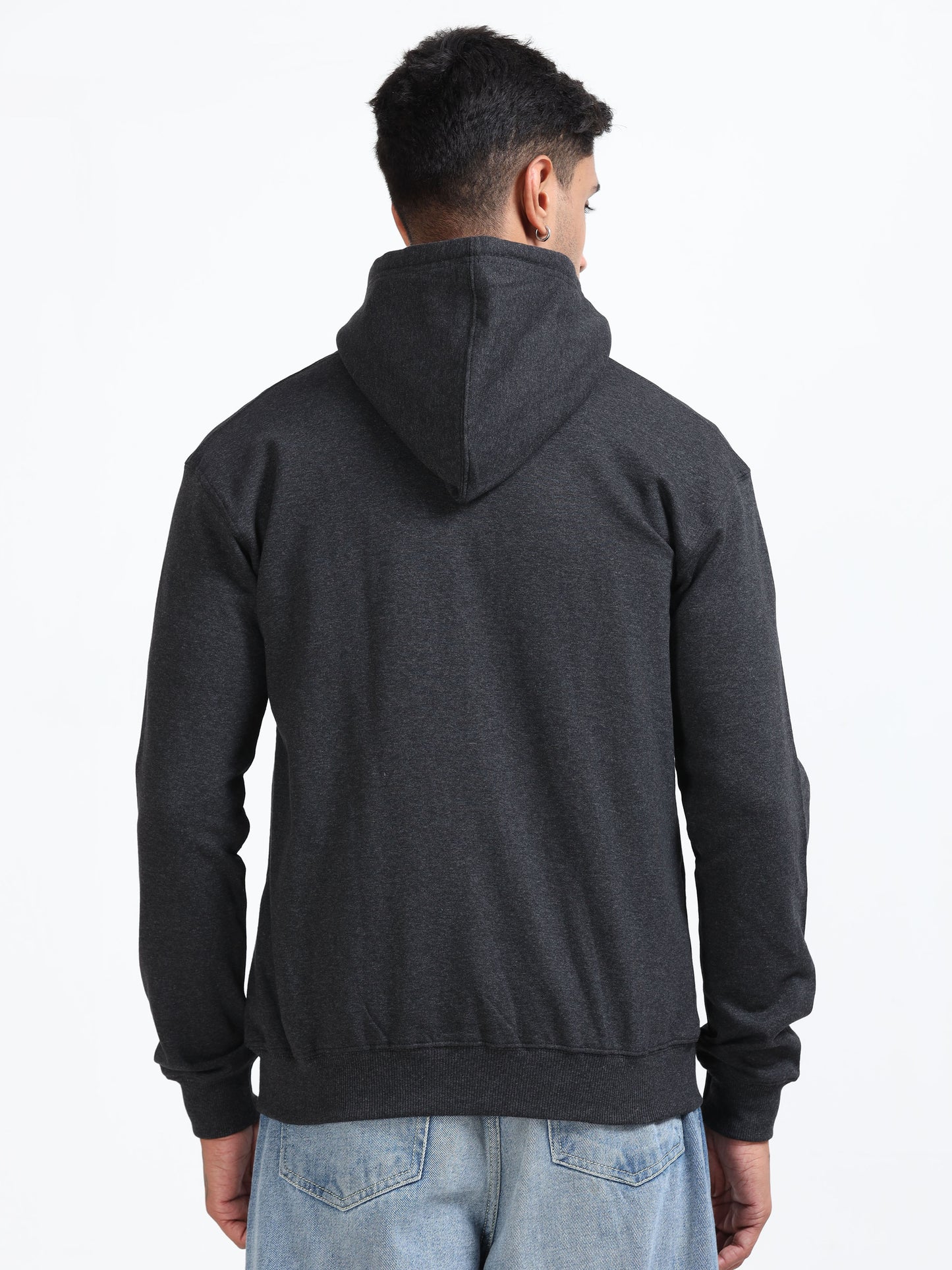 Atmos Zipper Hoodie - Charcoal
