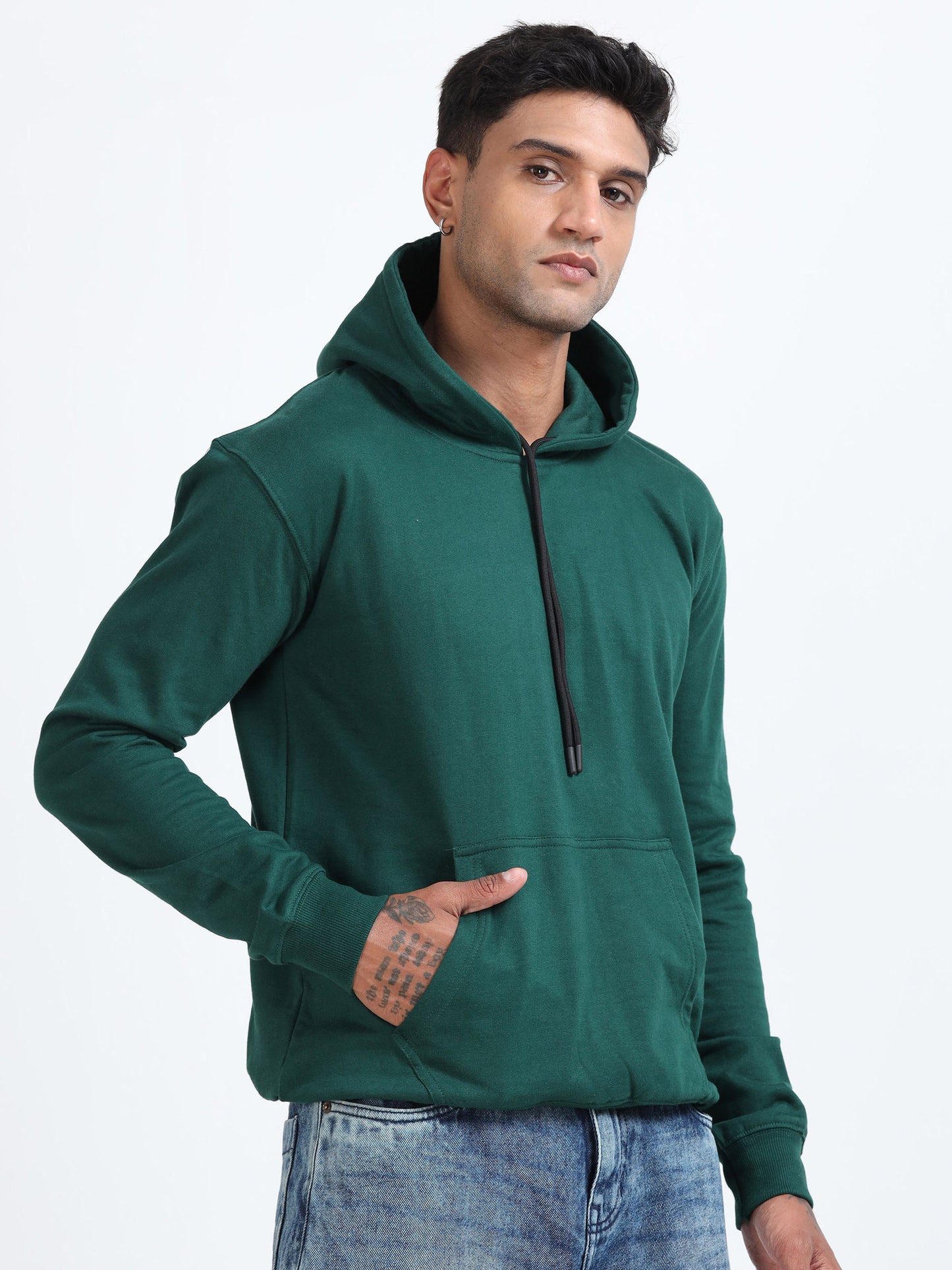 Atmos Hoodie - Bottle Green