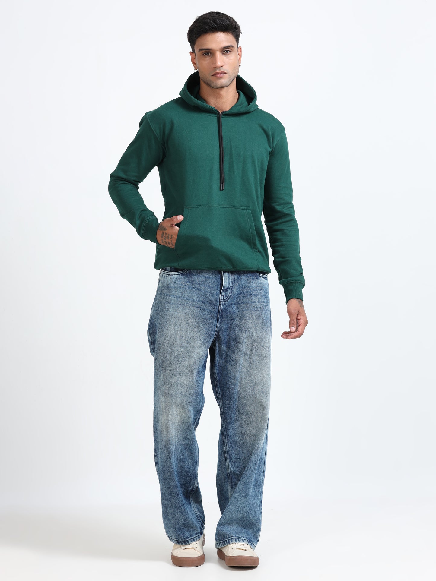 Atmos Hoodie - Bottle Green