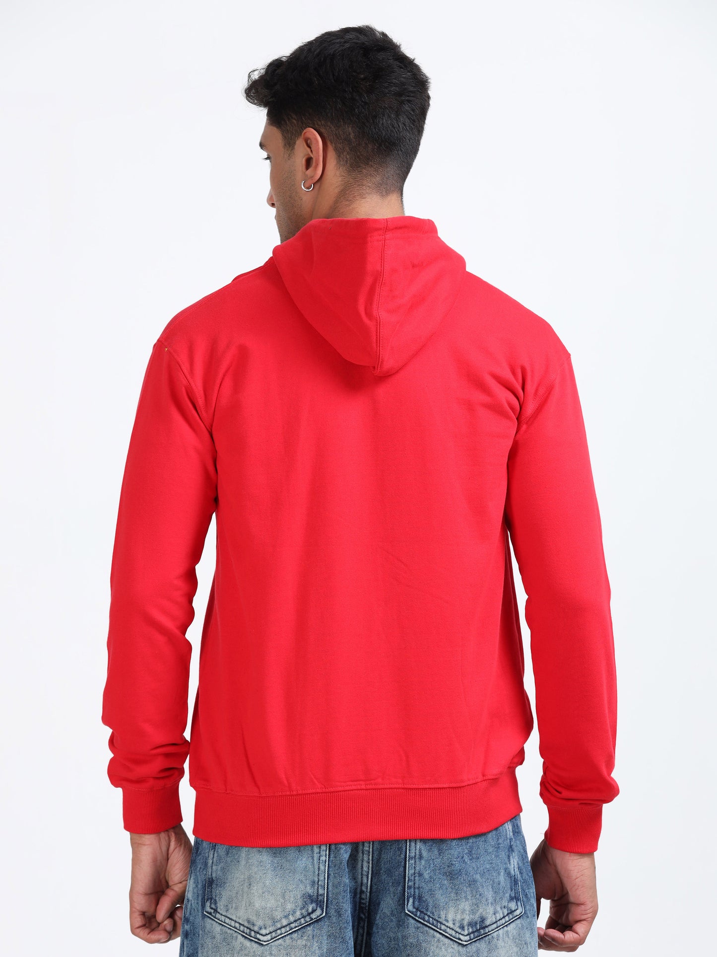 Atmos Zipper Hoodie - Red
