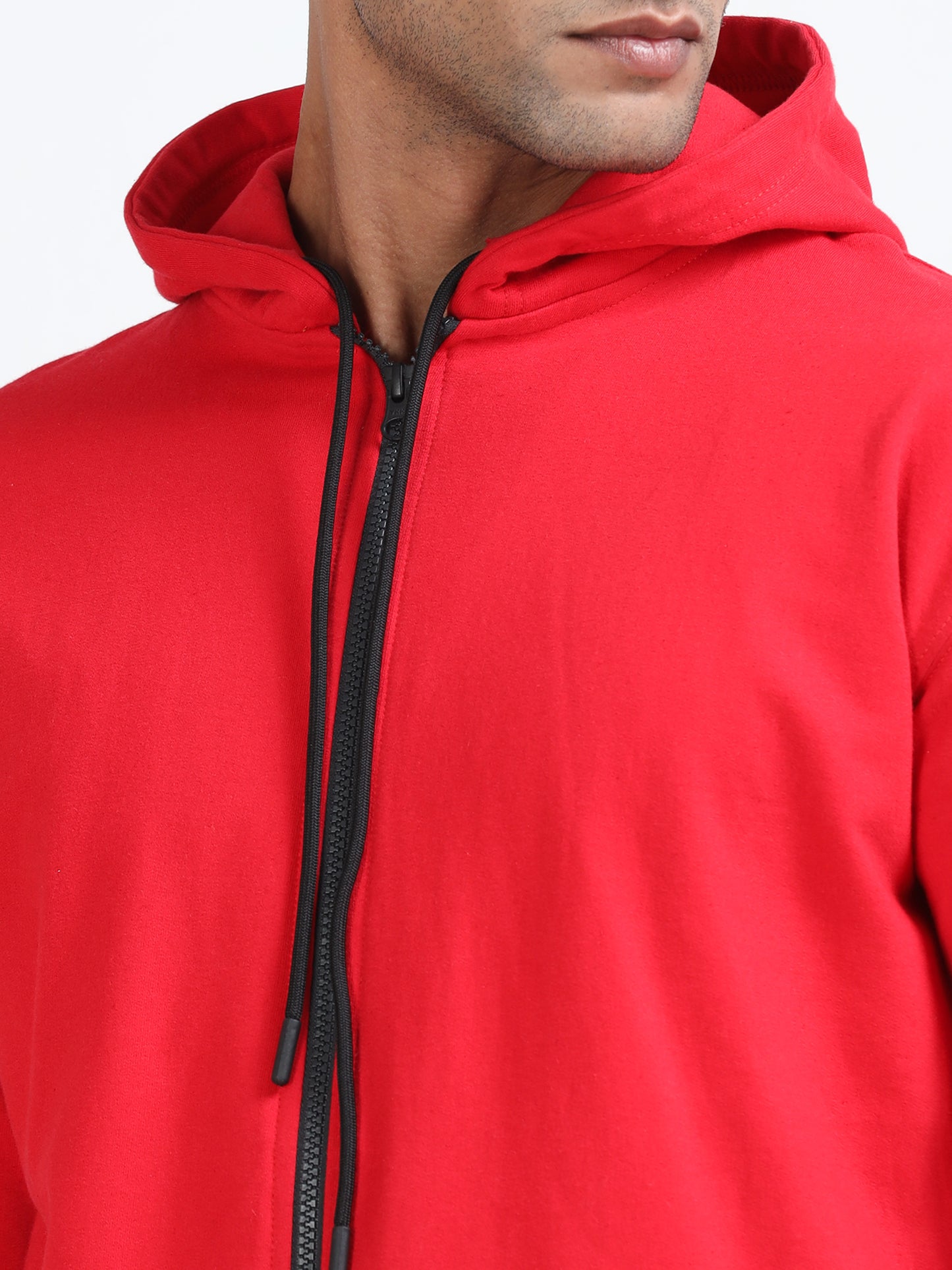Atmos Zipper Hoodie - Red