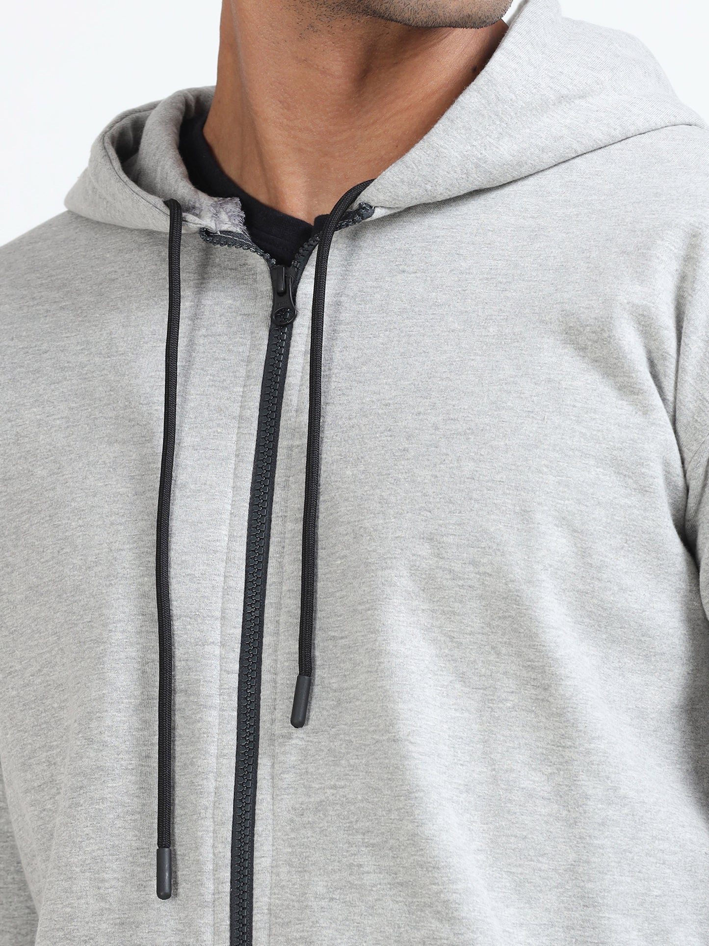 Elite Zipper Hoodie - Grey