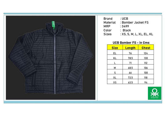 Bomber Jacket FS - Black