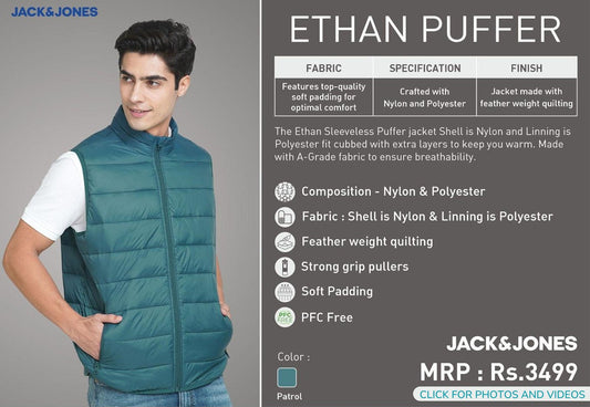 Ethan Puffer - Petrol Blue