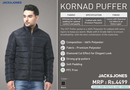 Kornad Puffer - Black