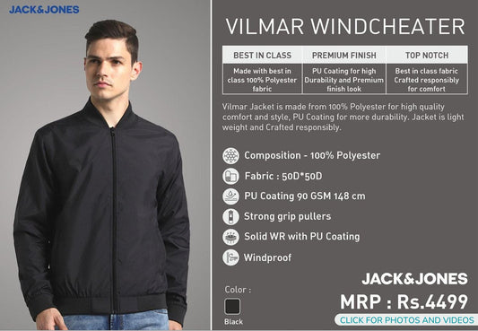 Wilmar Windcheater- Black