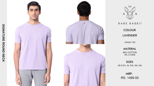 Signature Round Neck - Lavendar