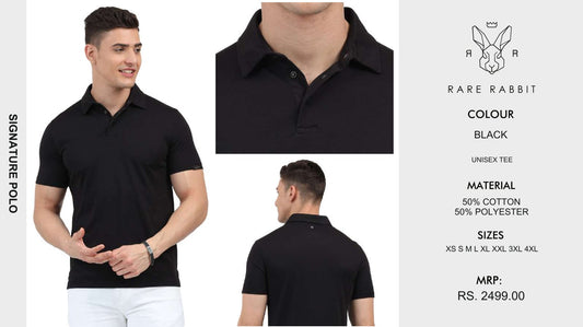 Signature Polo - Black