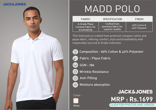 Madd Polo - White