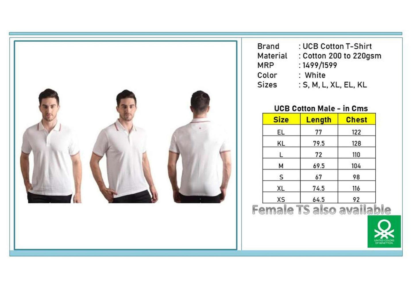 Cotton T-shirt - White