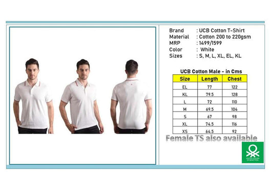 Cotton T-shirt - White