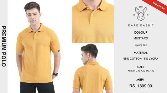 Premium Polo - Mustard