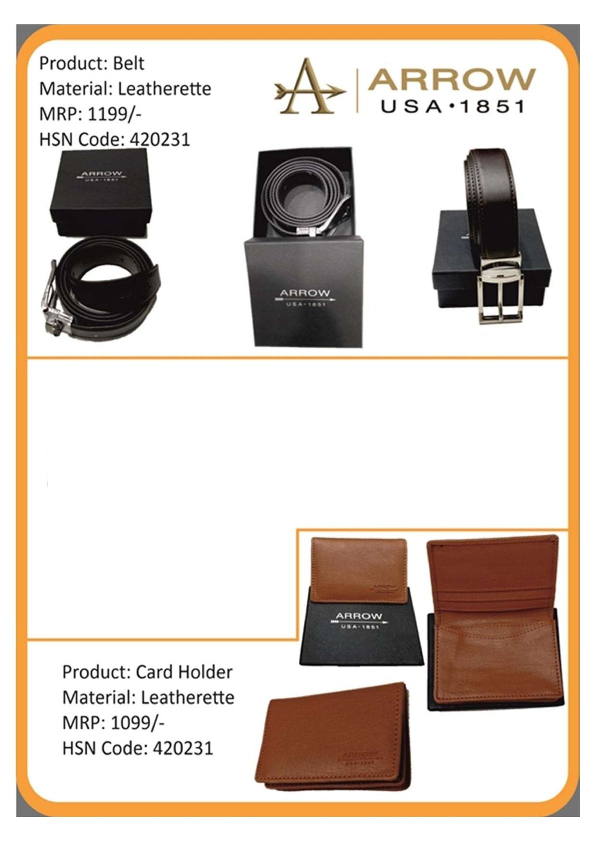 Belt and Card Holder