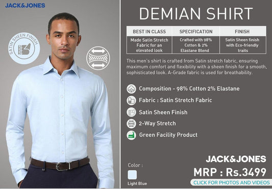 Demian Shirt - Blue