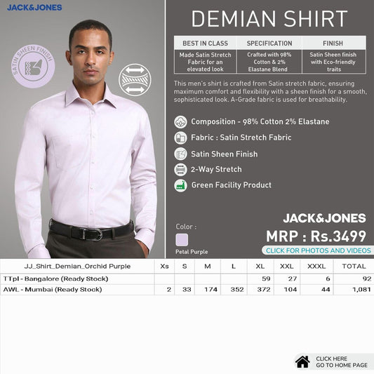 Demian Shirt - Purple