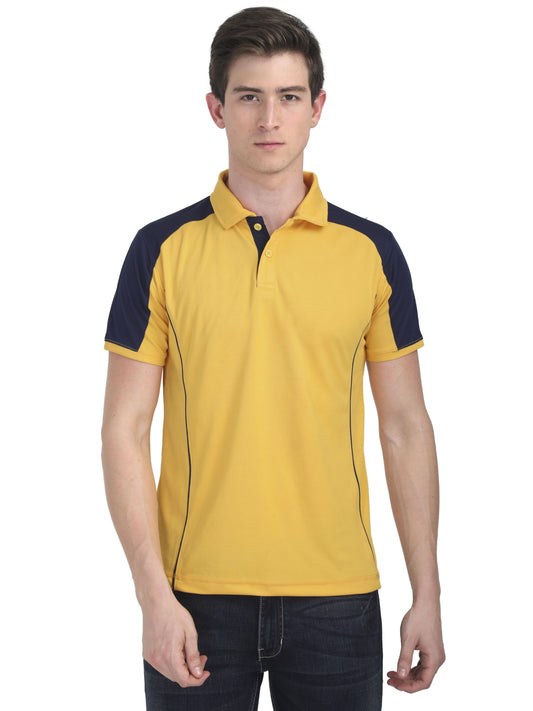 Home Jersey - Yellow with Navy Blue