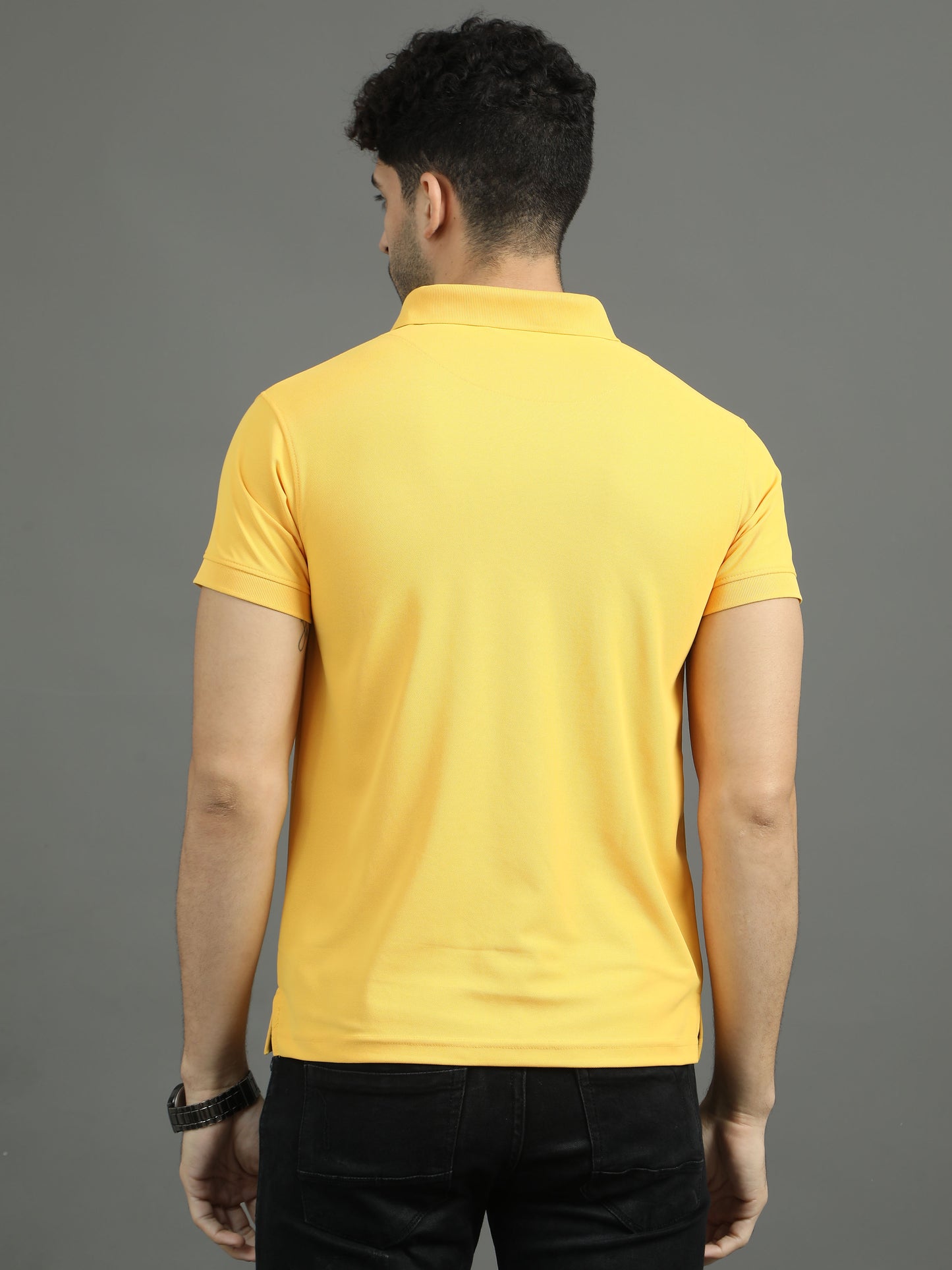 Mars Polo T-shirt - Yellow