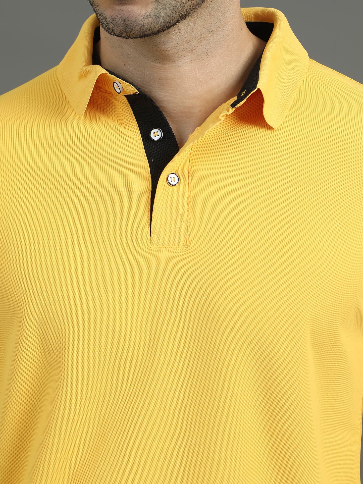 Mars Polo T-shirt - Yellow