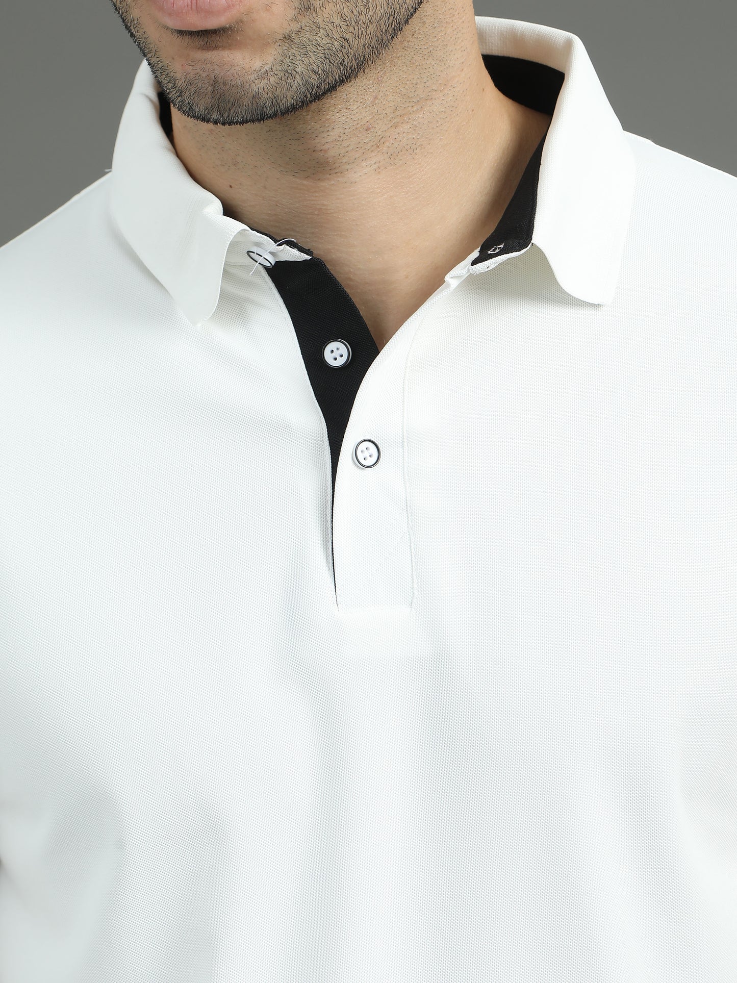 Mars Polo T-shirt - White