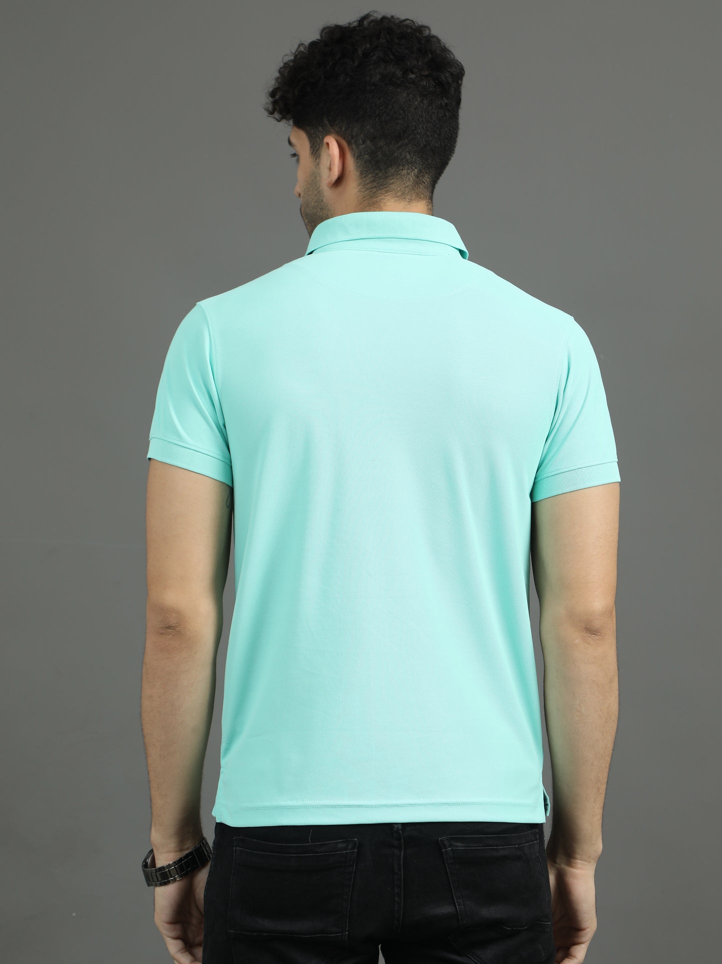 Mars Polo T-shirt - Ice Green