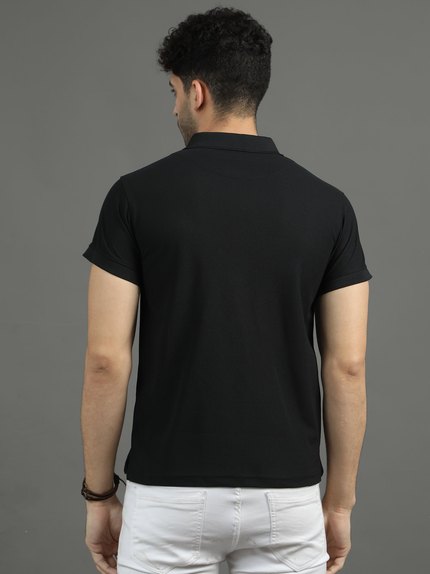Mars Polo T-shirt - Black