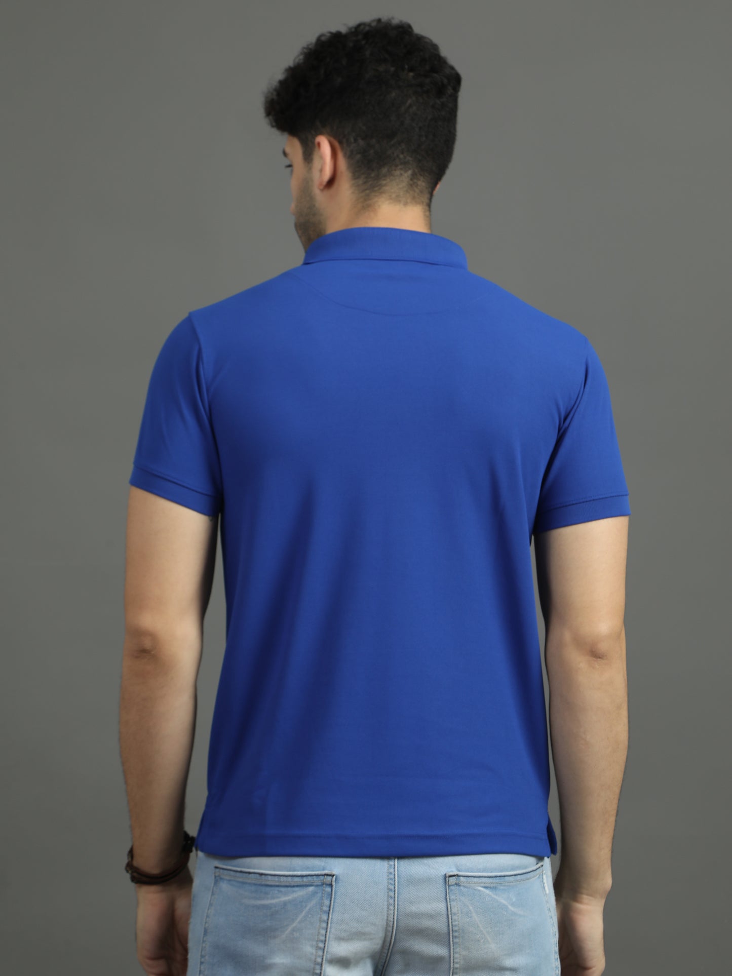 Mars Polo T-shirt - Royal Blue