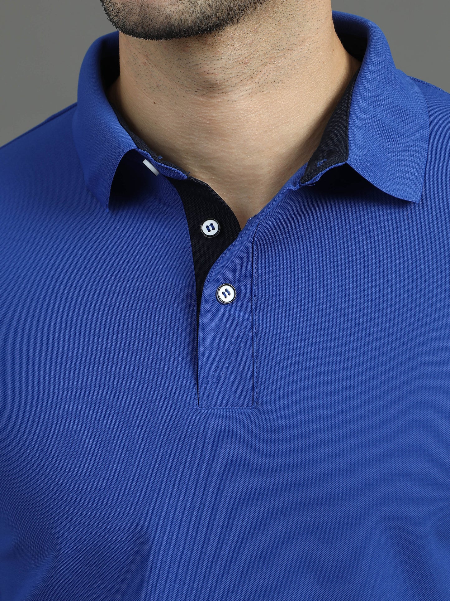 Mars Polo T-shirt - Royal Blue