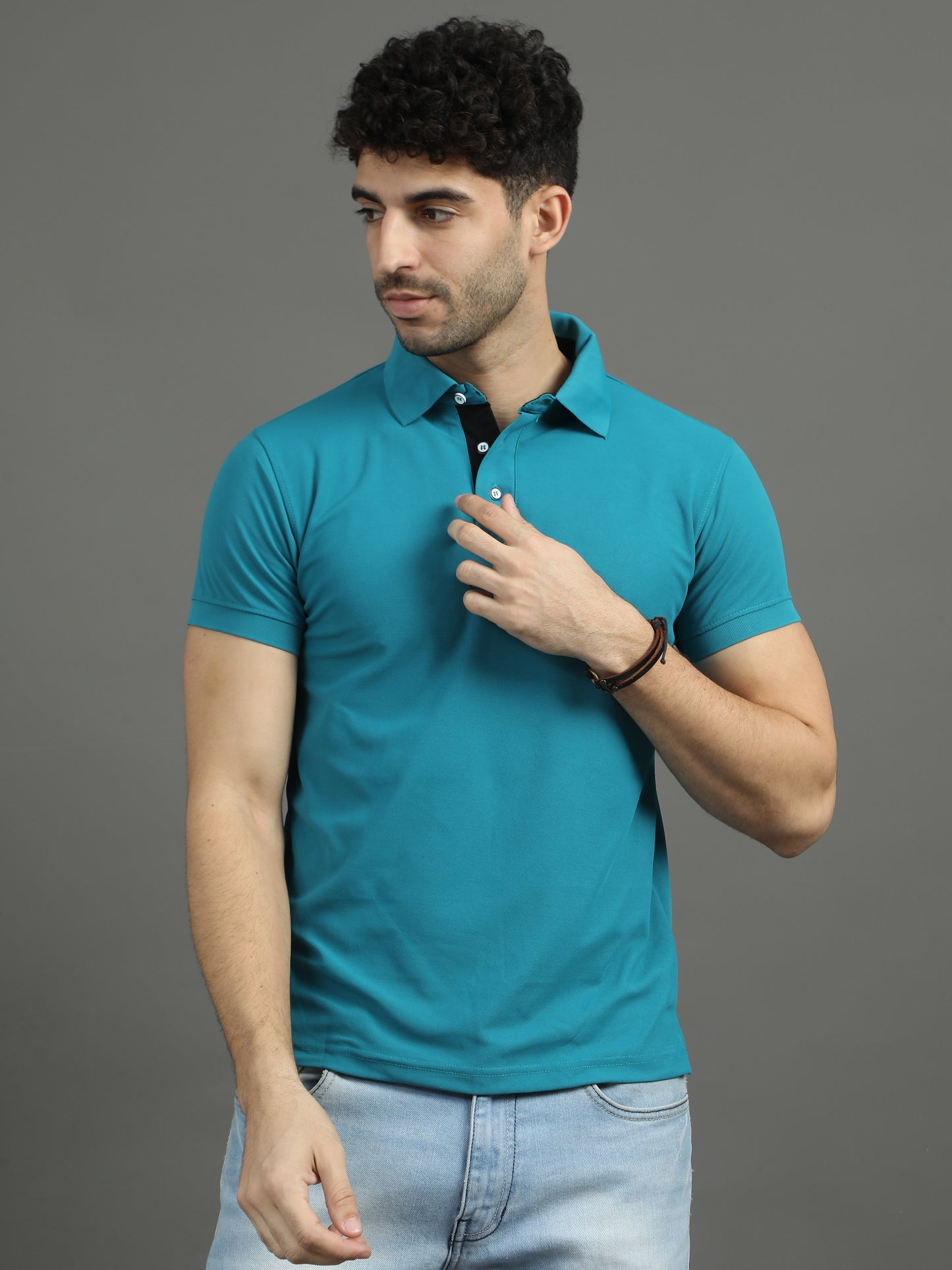 Mars Polo T-shirt - Habour Blue