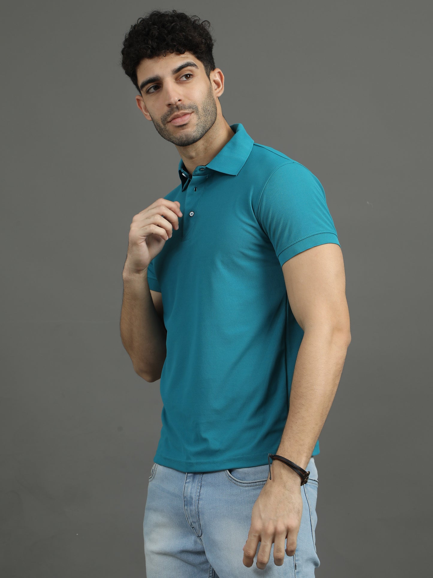 Mars Polo T-shirt - Habour Blue