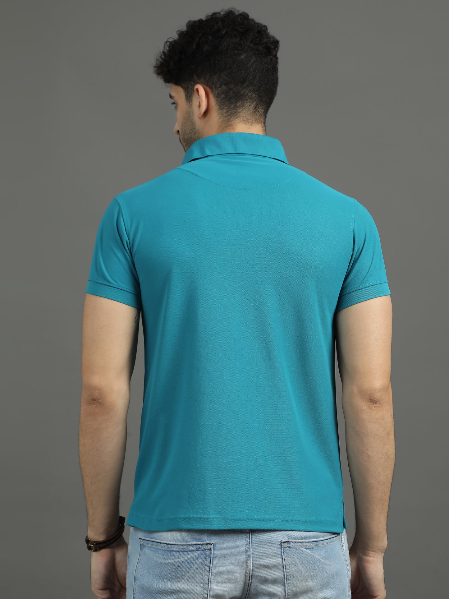 Mars Polo T-shirt - Habour Blue