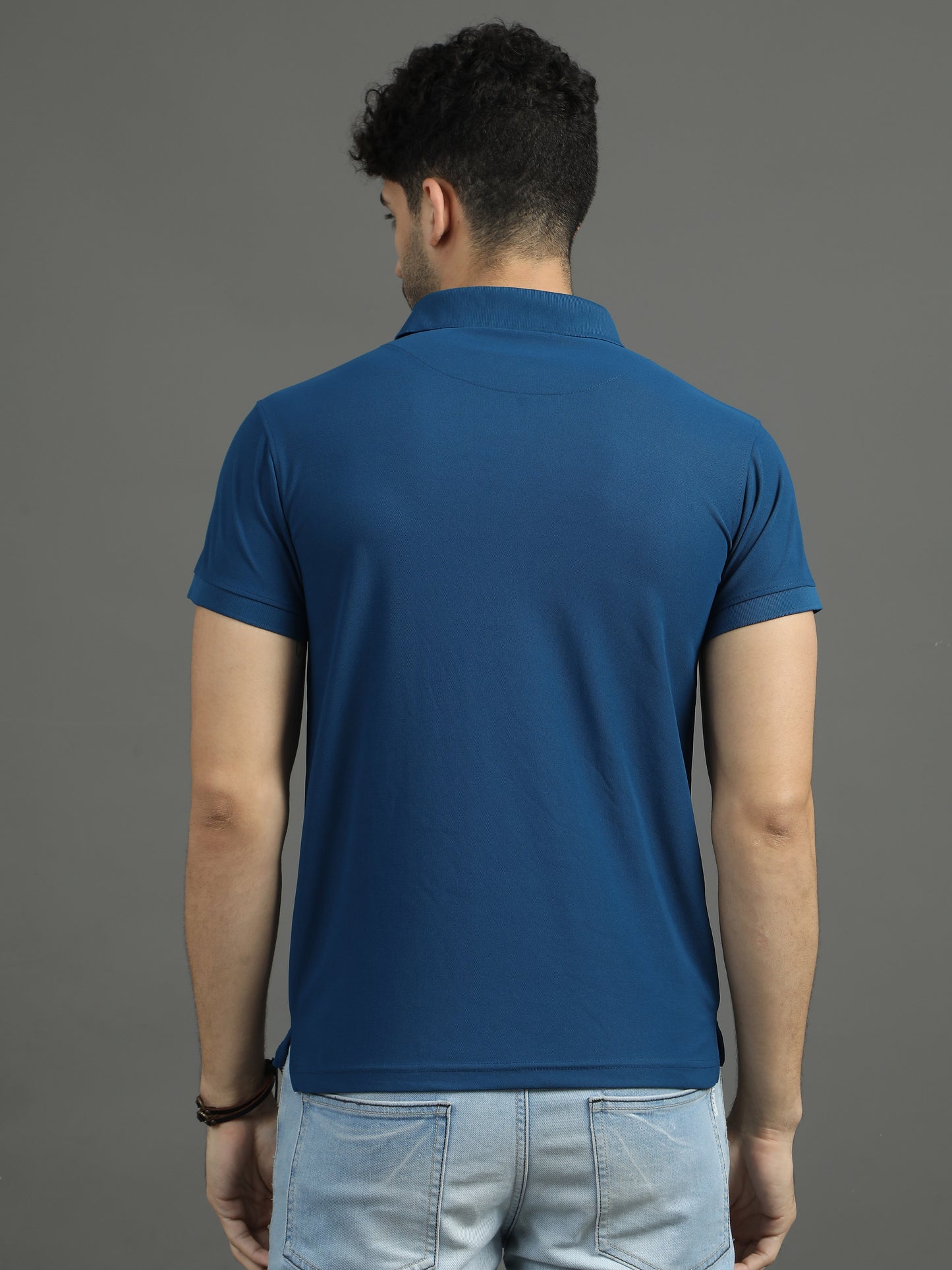 Mars Polo T-shirt - Imperial Blue