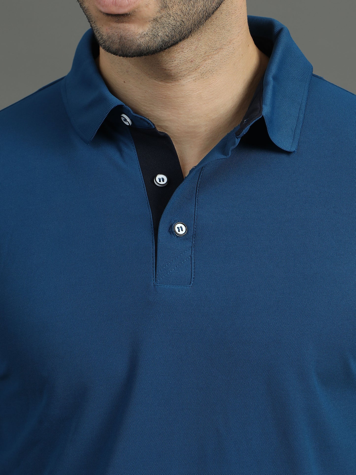 Mars Polo T-shirt - Imperial Blue
