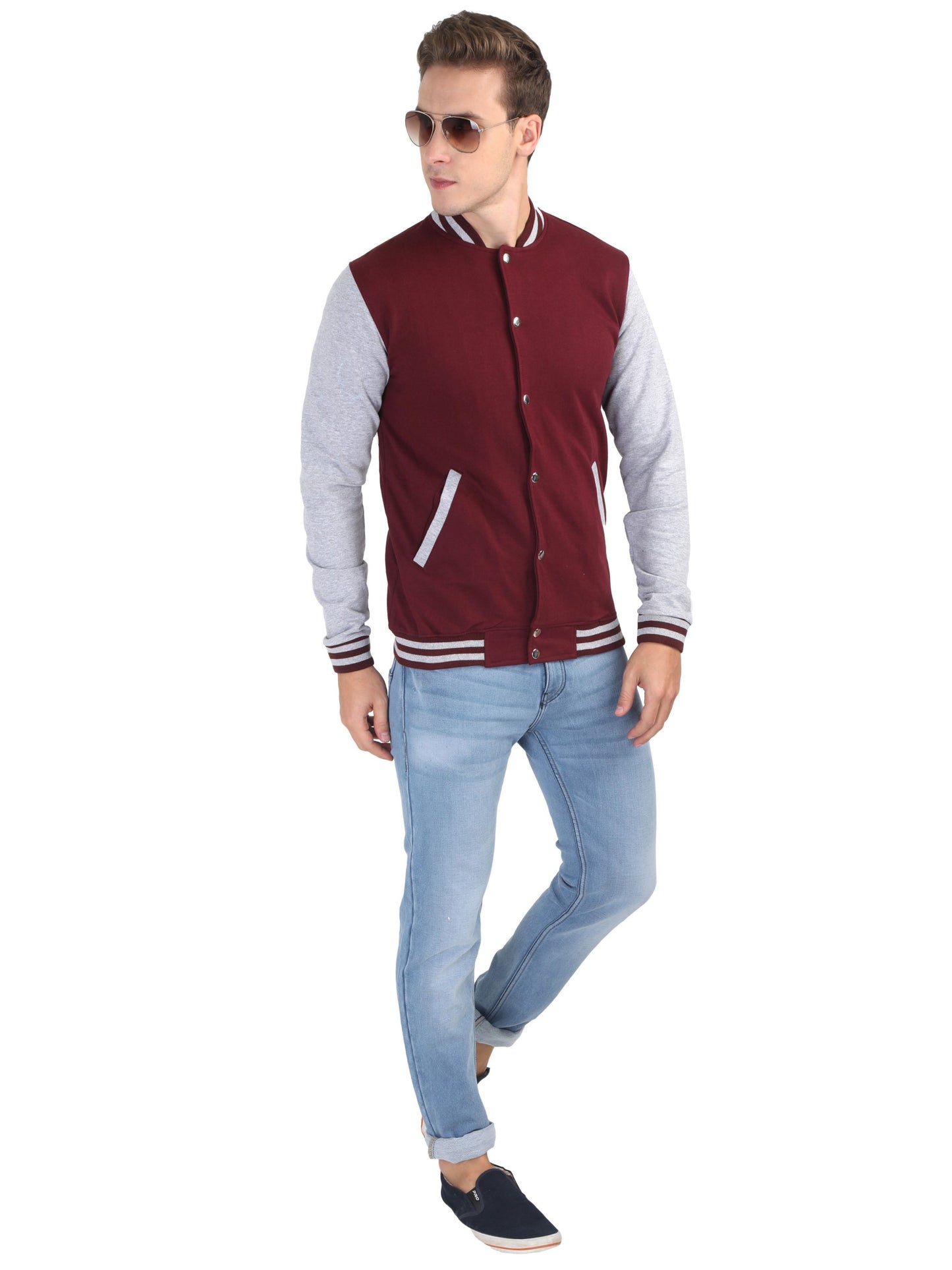 Prestige Varsity - Wine with Grey