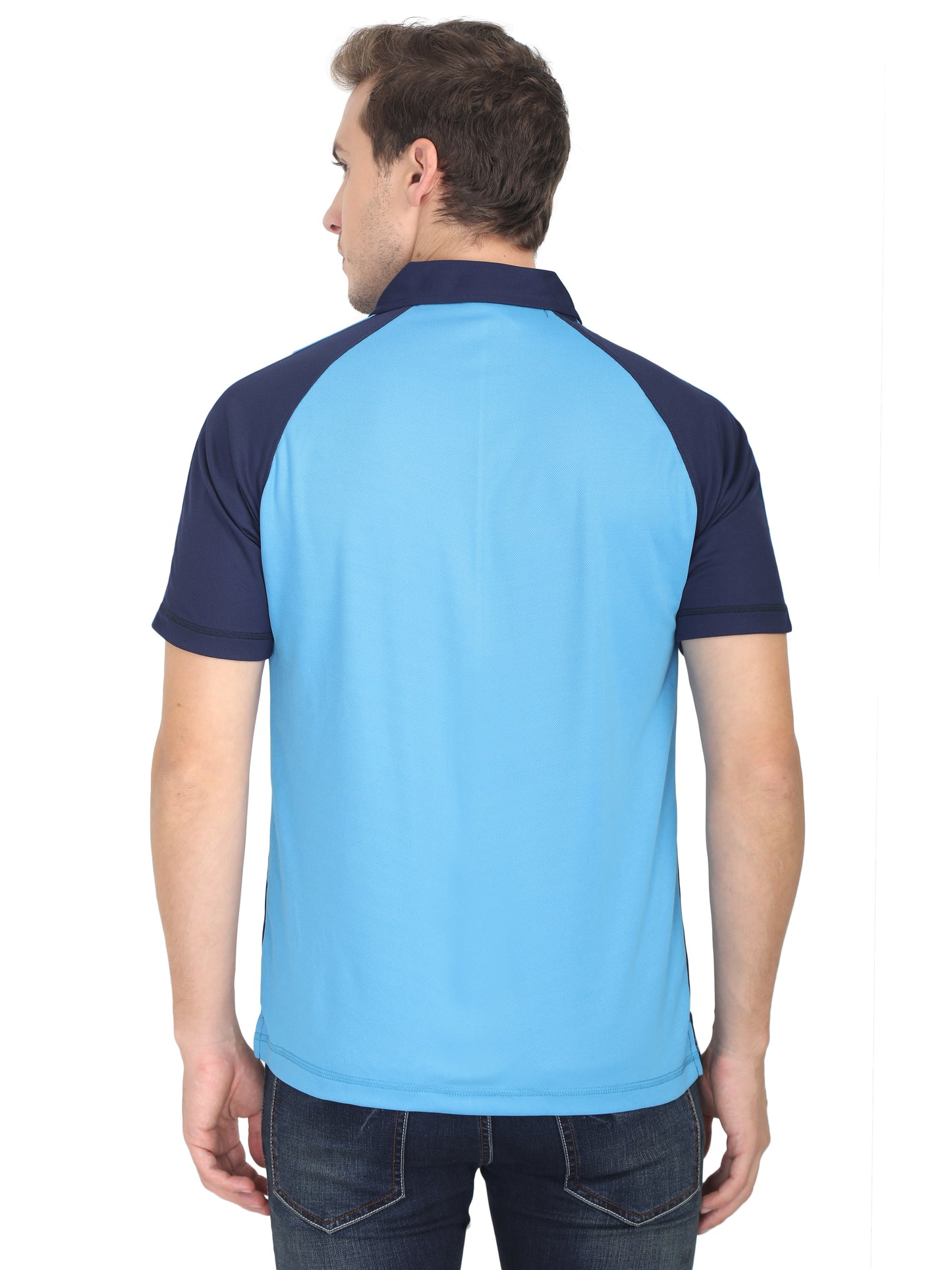 Home Jersey - Teal Blue with Navy Blue