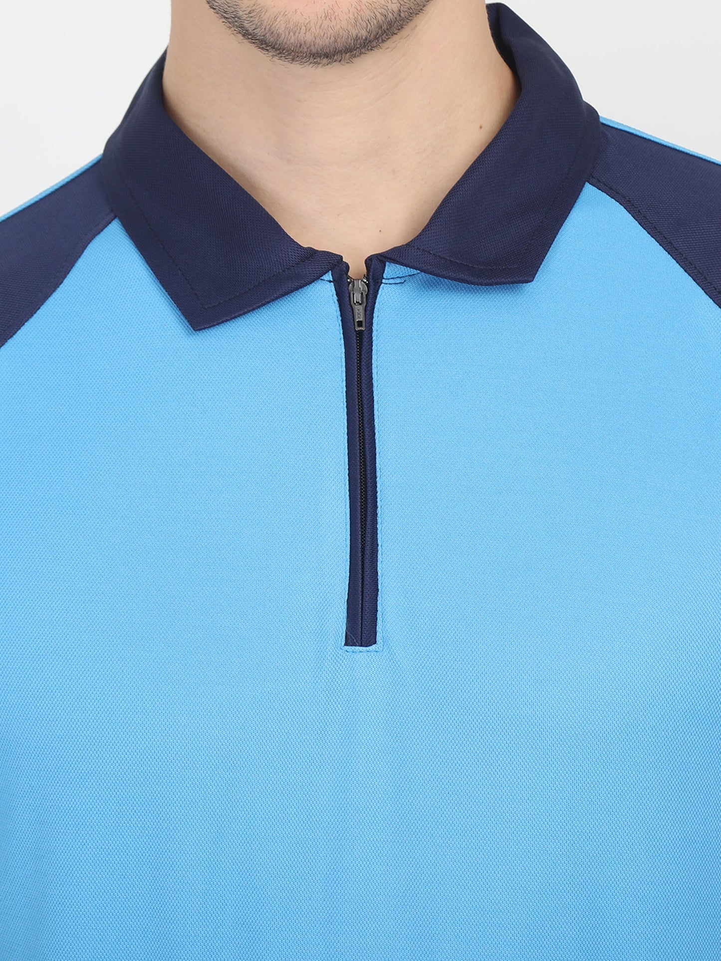 Home Jersey - Teal Blue with Navy Blue