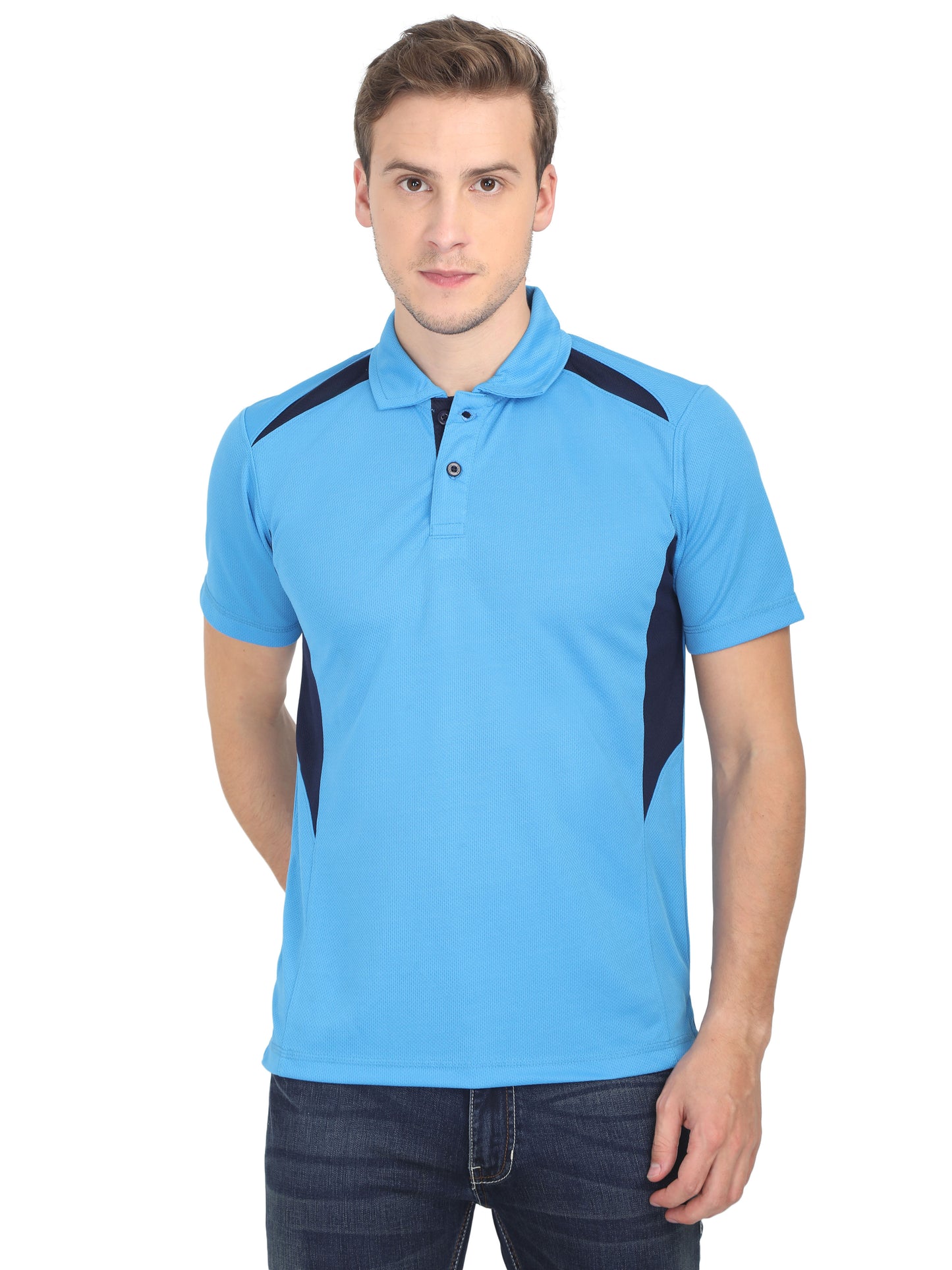 Home Jersey - Sky Blue with Navy Blue