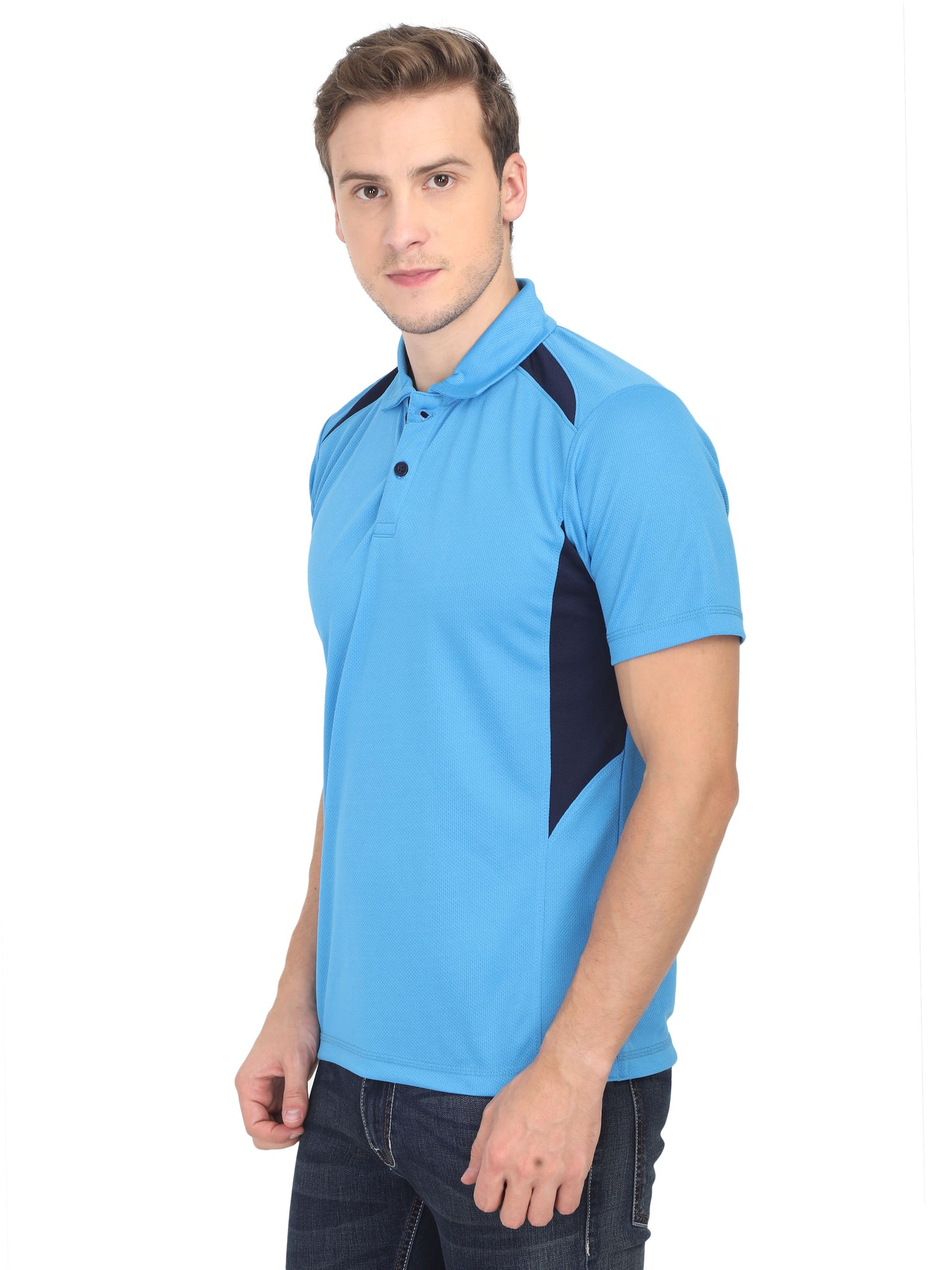 Home Jersey - Sky Blue with Navy Blue