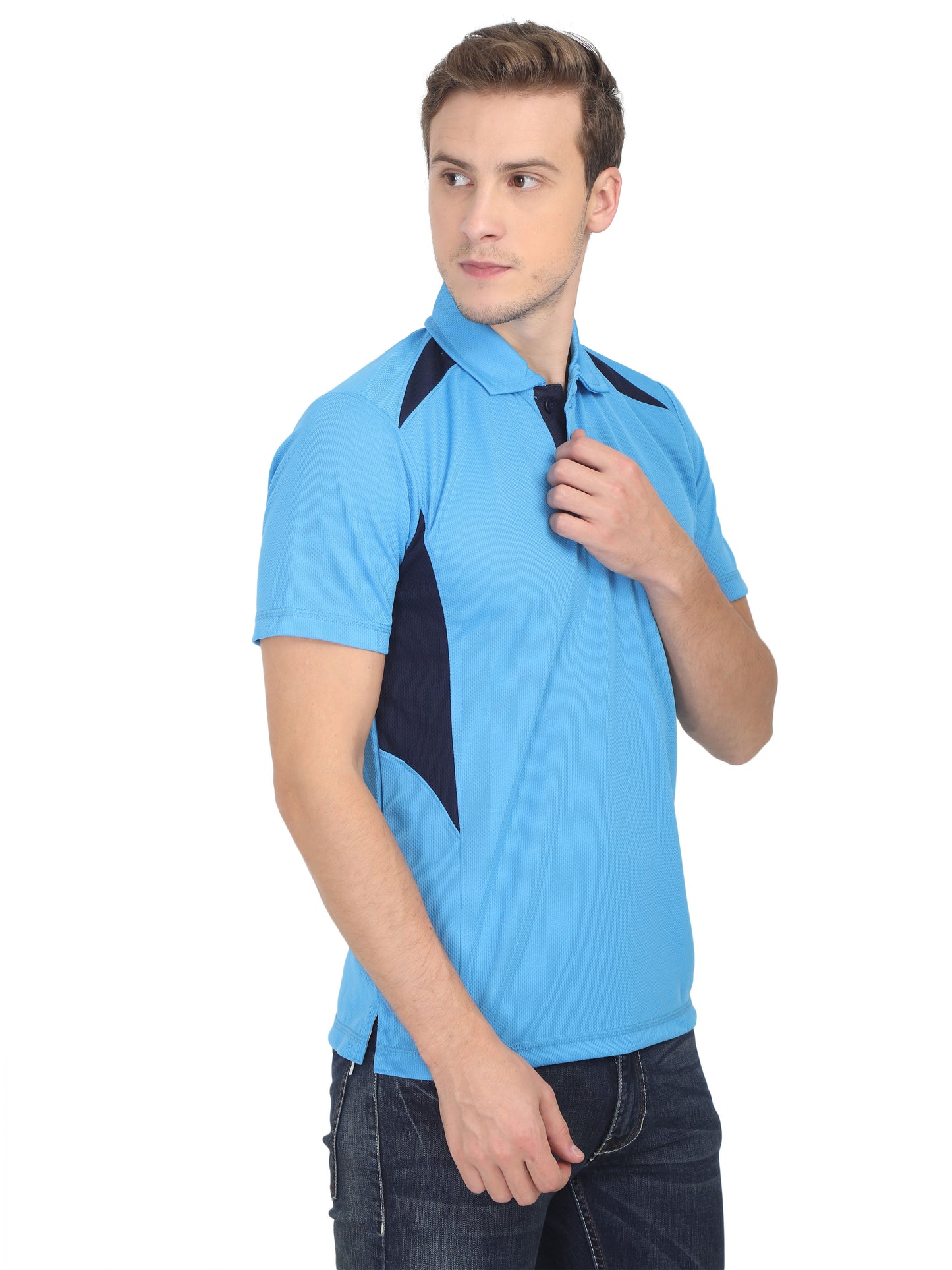 Home Jersey - Sky Blue with Navy Blue