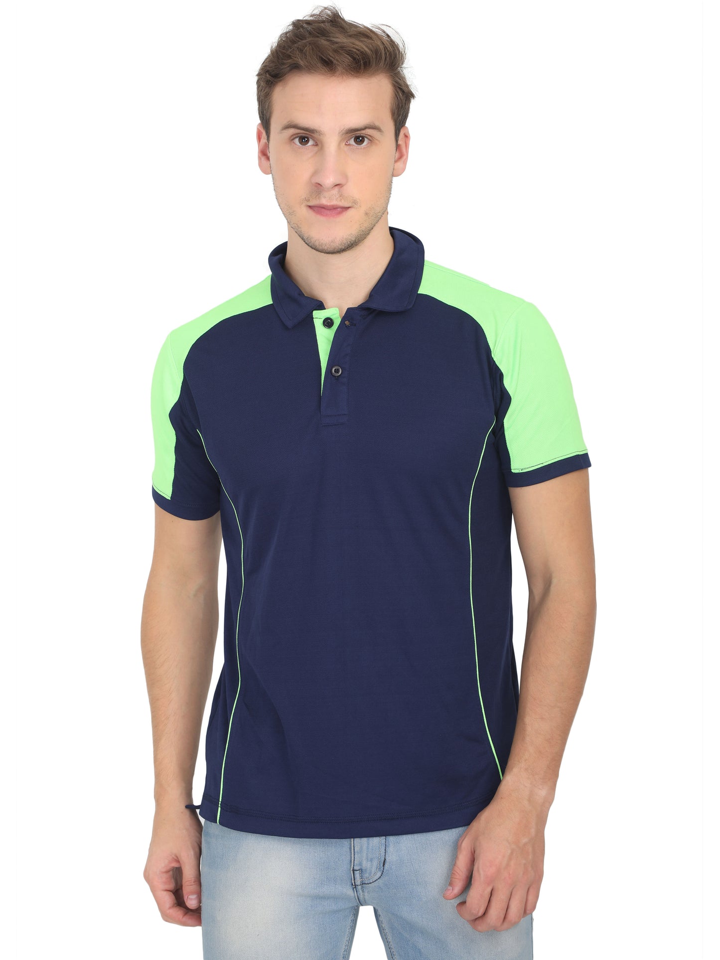 Home Jersey - Navy Blue with Forest Green