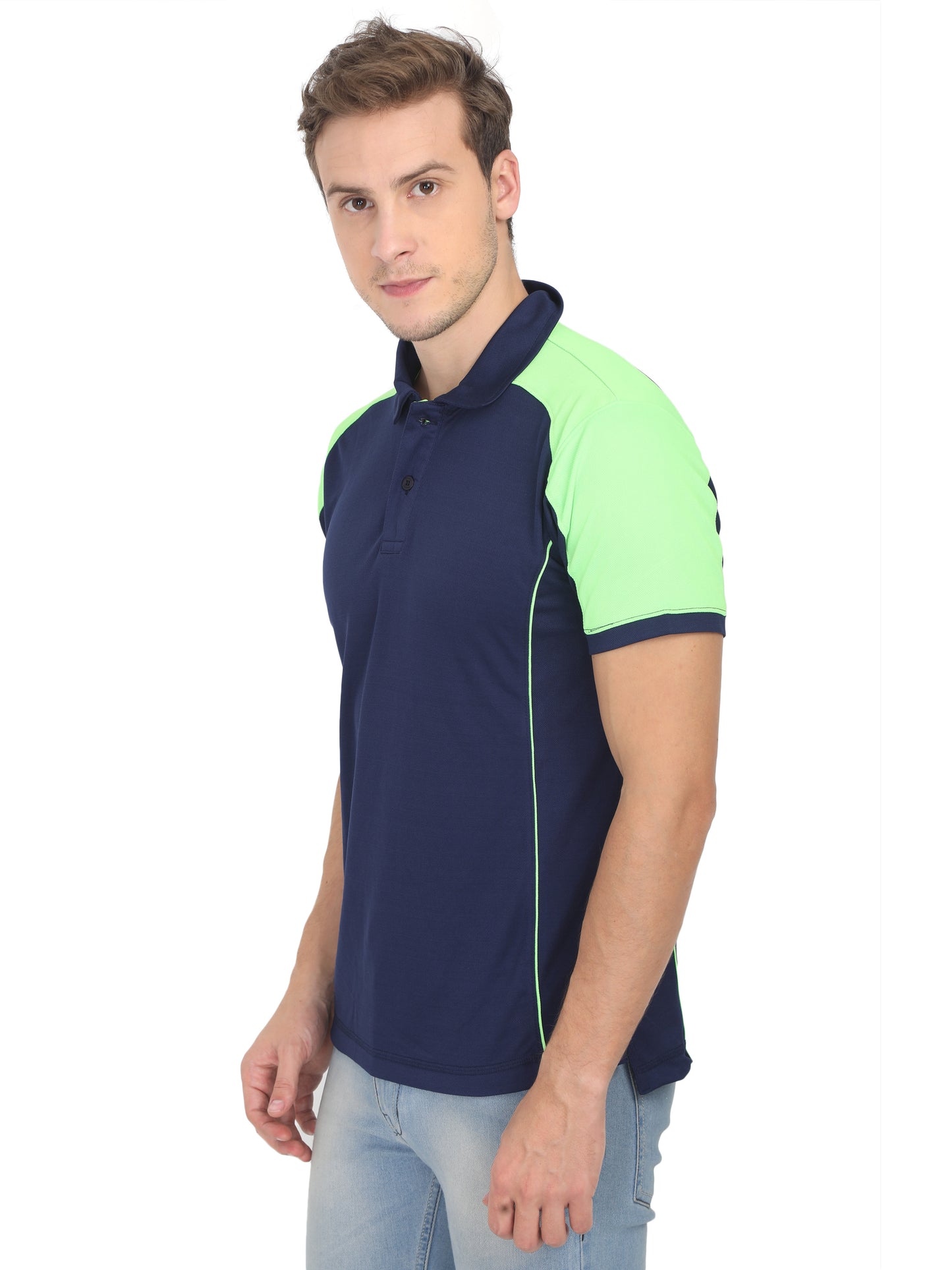 Home Jersey - Navy Blue with Forest Green