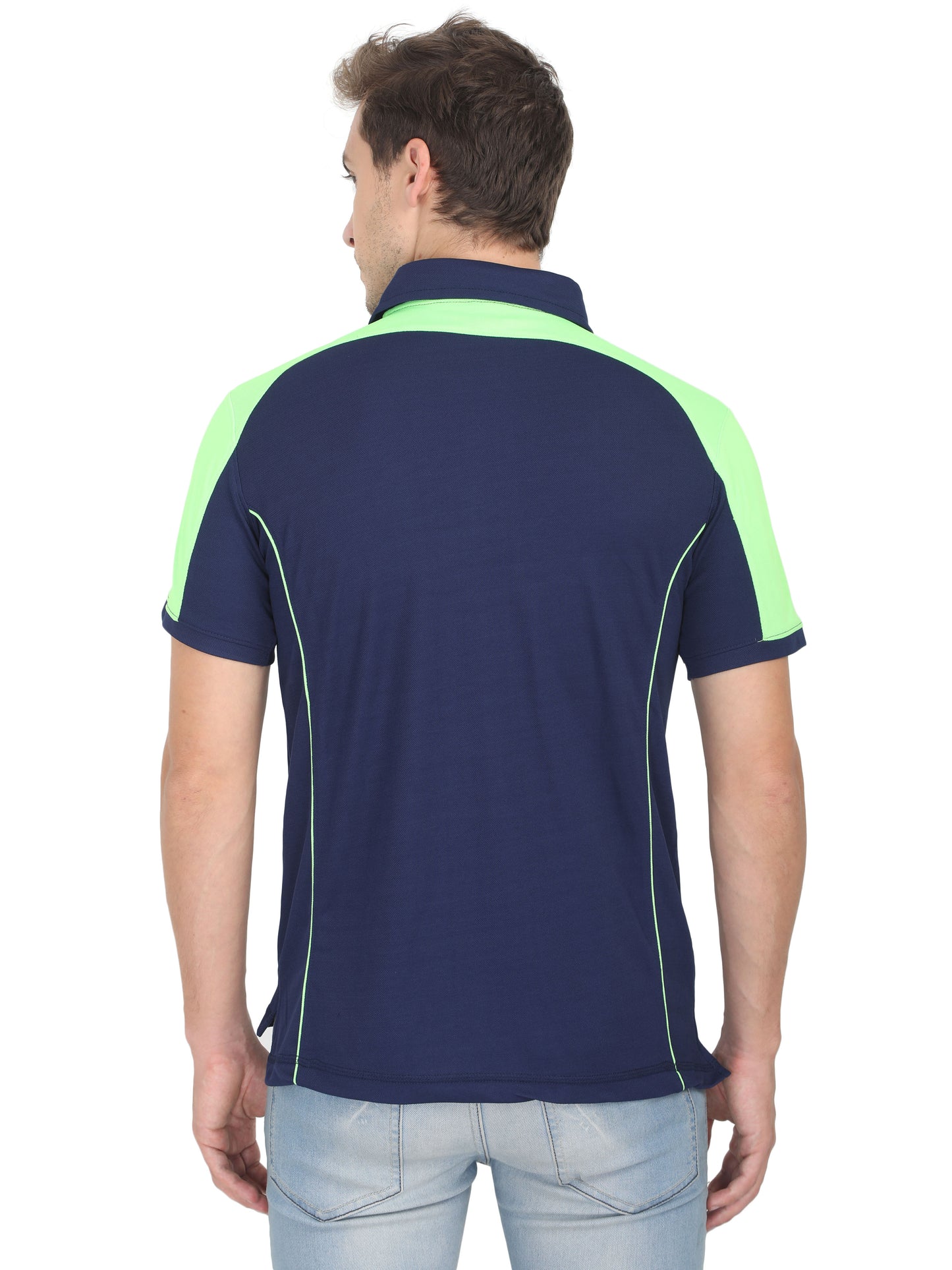 Home Jersey - Navy Blue with Forest Green