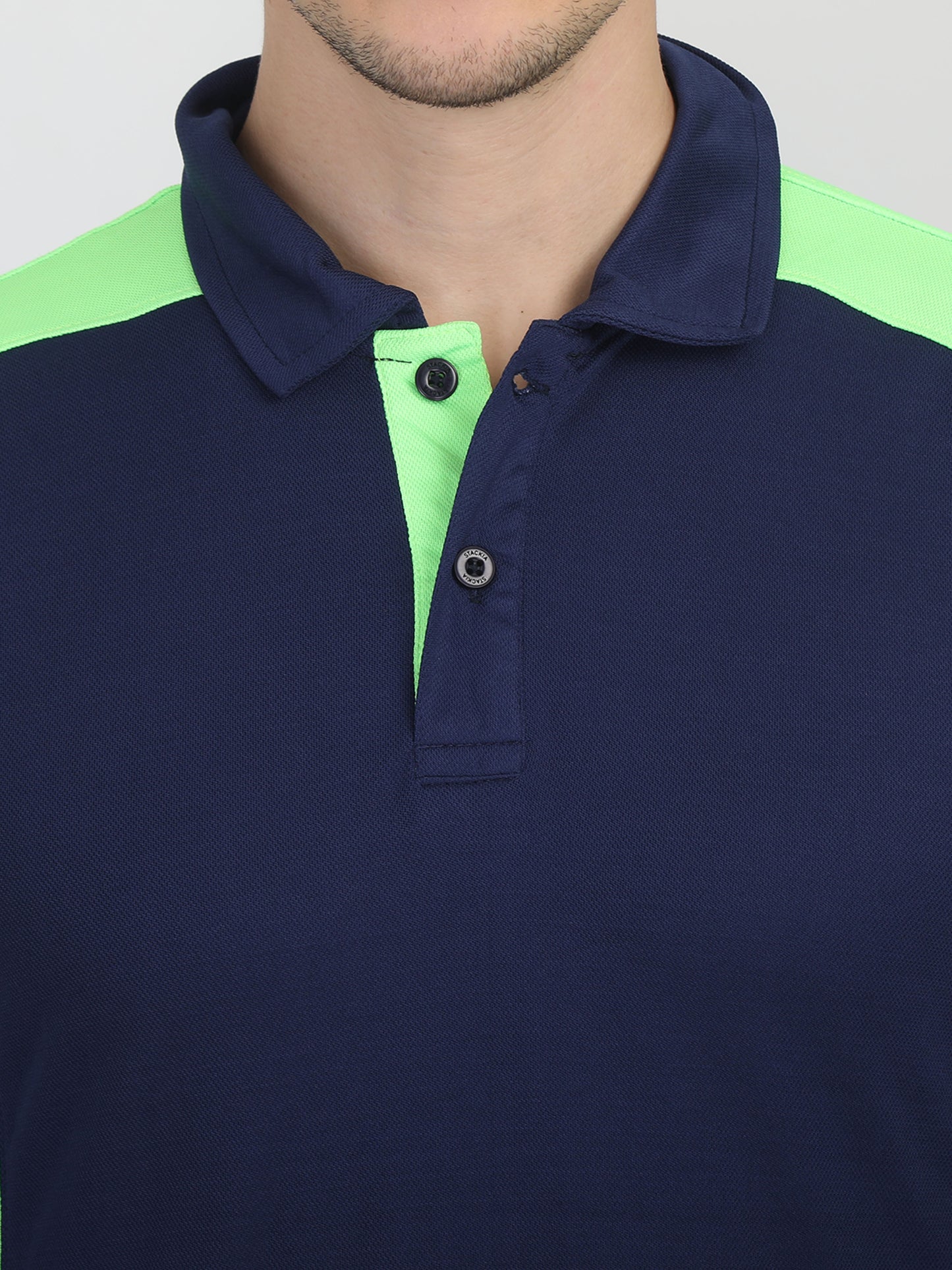 Home Jersey - Navy Blue with Forest Green