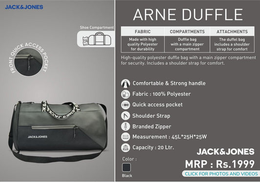Arne Duffle -  Black