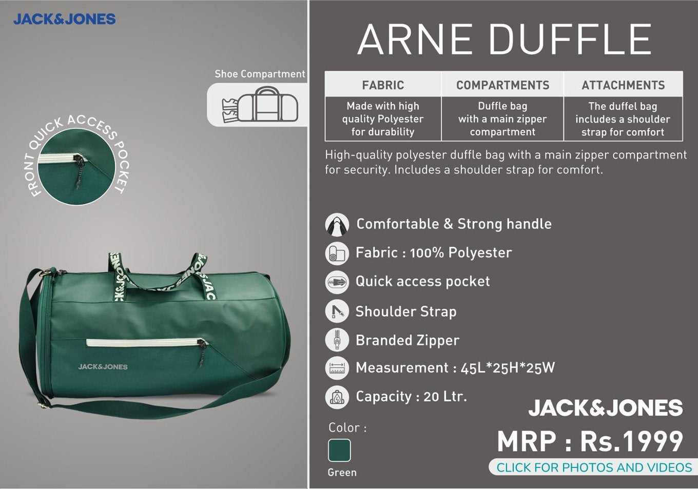 Arne Duffle -  Green